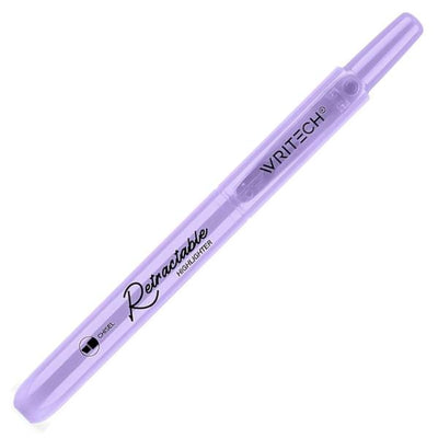 Textmarker Retractabil Writech Pastel Liliac