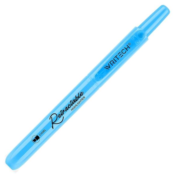 Textmarker Retractabil Writech Pastel Albastru Sky